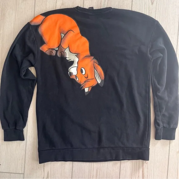 Disney Black and Brown Dog Sweatshirt - Picture 4 of 7